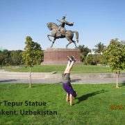 2016 Uzbekistan Amir Tepur Statue